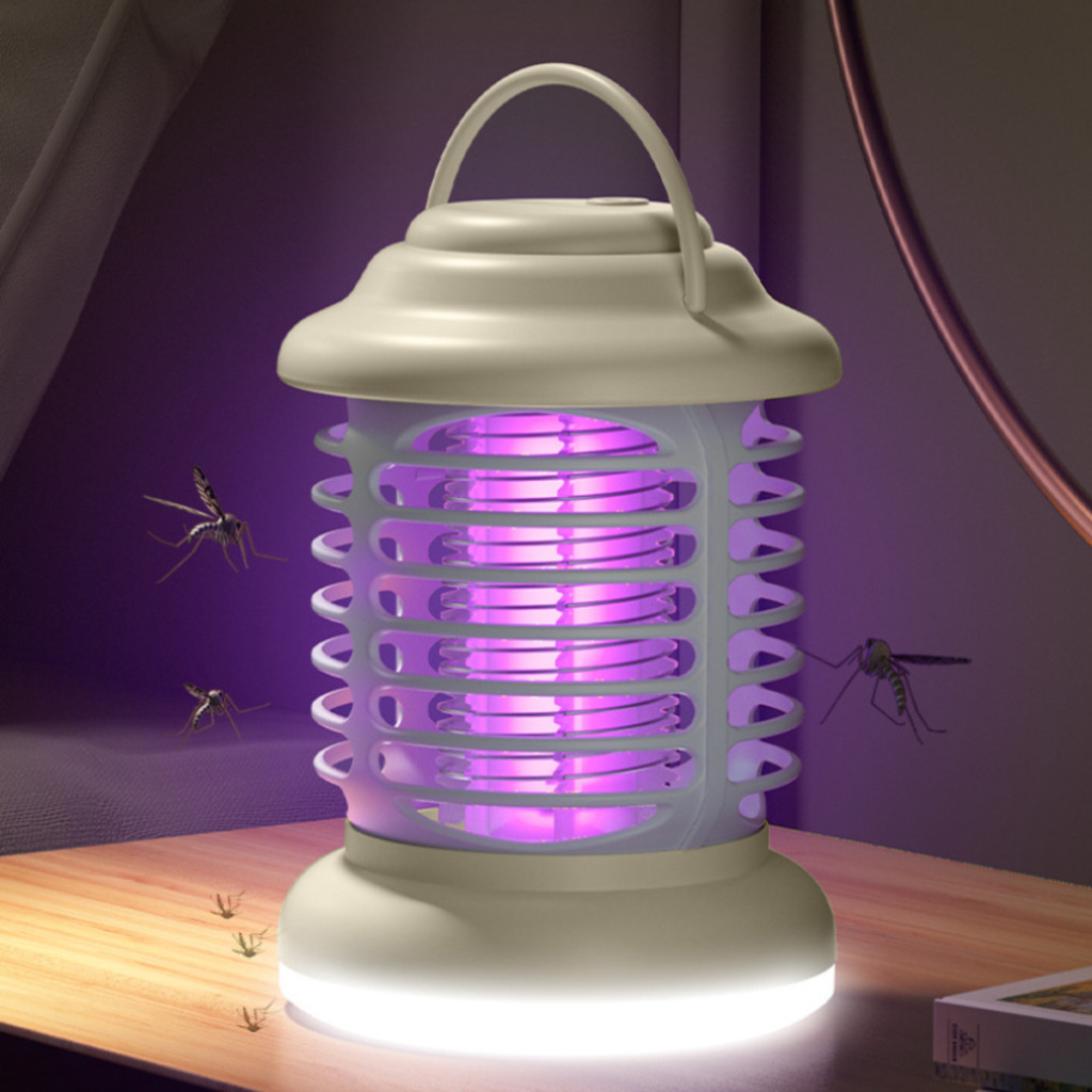 Explosives Mosquito Trap Lamp, Mosquito Killer   Shock Mosquito Trap Camping Outdoor Mosquito Killer