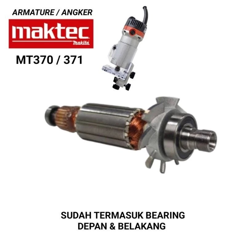 DCA Armature M-2850 Mesin Router Profil Kayu Wood Trimmer Besar Angker M2850