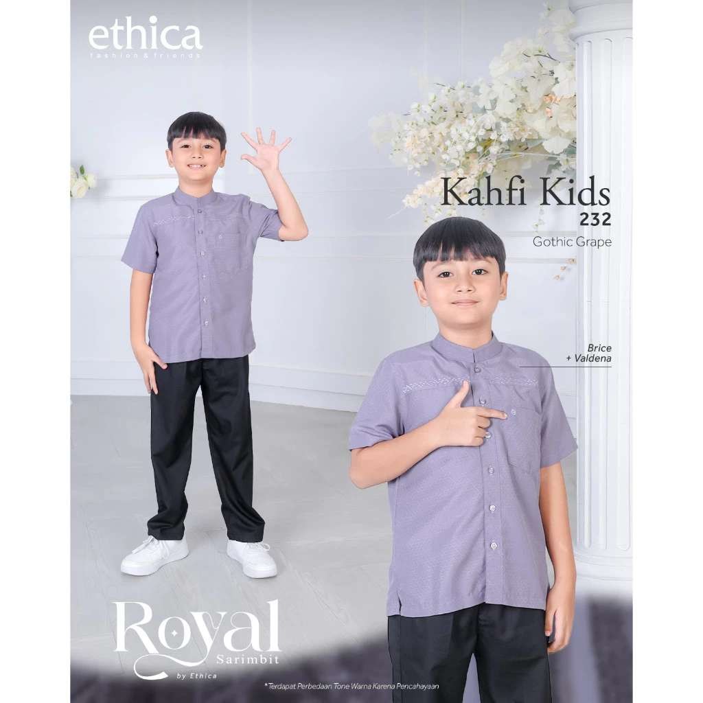 ETHICA KOKO ANAK KAHFI KIDS 232 GOTHIC GRAPE