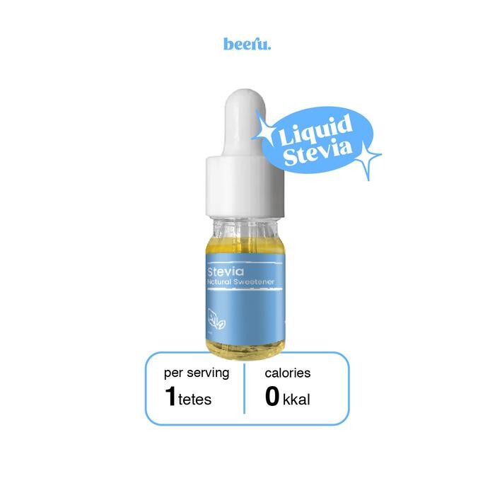 

Beeru Stevia Natural Sweetener 5mL Pengganti Gula - 5 ml