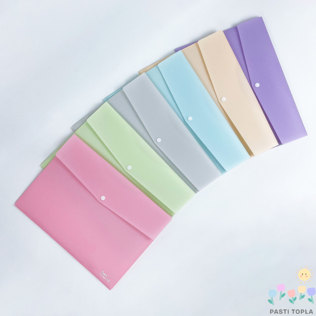

[PASTI TOPLA] Map Plastik Kancing / Map Plastik Kancing Tebal / Map dokumen Kancing / File Bag 1070