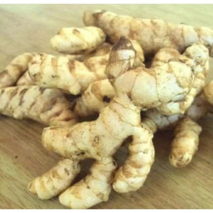 

kunyit putih segar -asli organik herbal CURCUMA ZEDOARIA 500gram .
