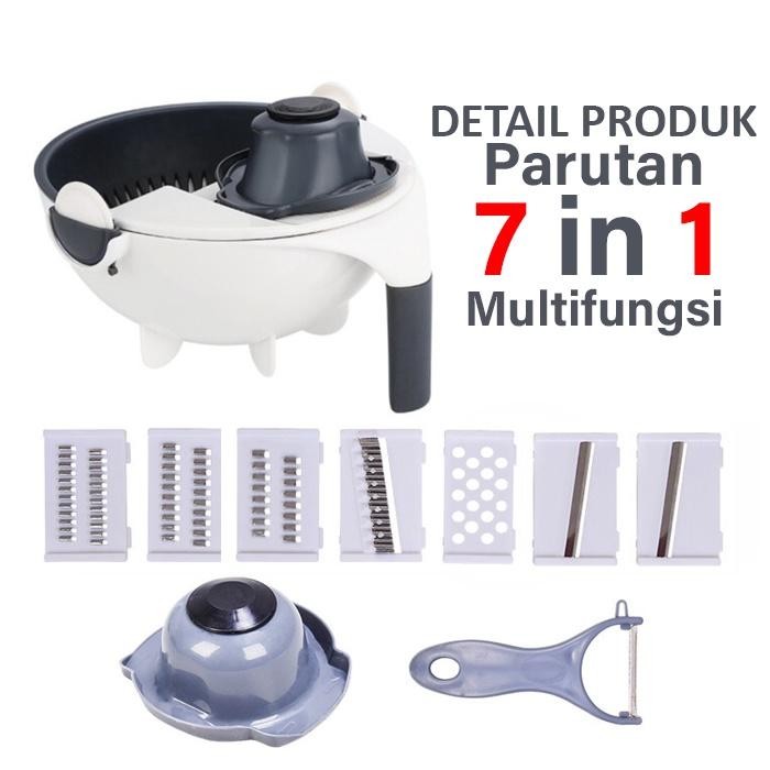 Parutan Baskom Saringan Serbaguna 7 in 1