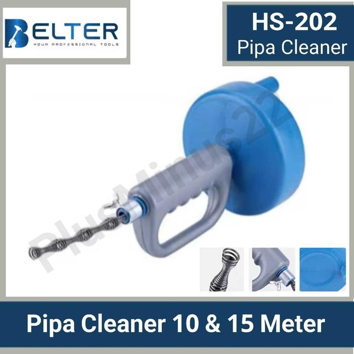 Pipa Cleaner 10M - Alat Pembersih Saluran Pipa Mampet - 15M
