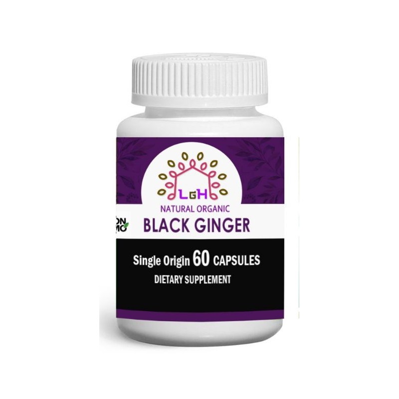 

Jahe hitam le green original 60 Capsule black ginger Kaempferia Parviflora