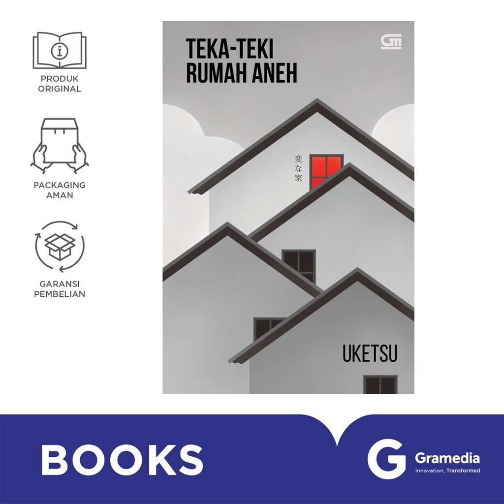 

Gramedia MKG - Teka-Teki Rumah Aneh (Uketsu)