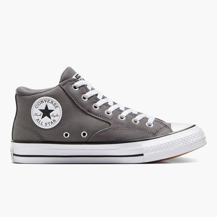 Sepatu Sneakers Pria Converse  Chuck Taylor All Star Malden Street Canvas & Suede Sharkskin White Bl