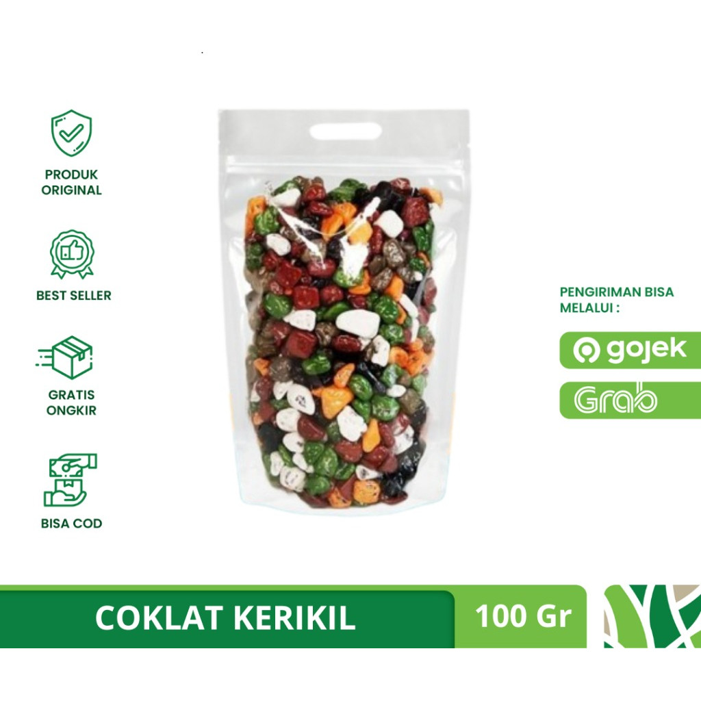 

Cokelat Coklat Krikil Khas Arab Turkey 100grby bonis
