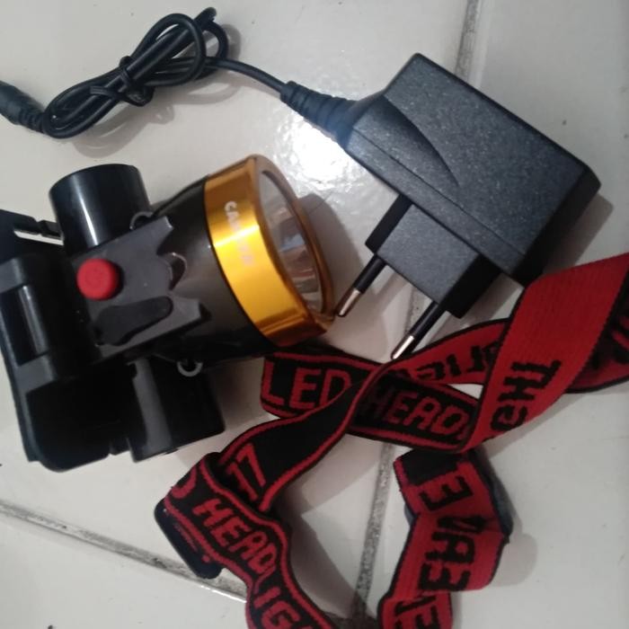 senter kepala 20 Watt. cahaya - Kuning