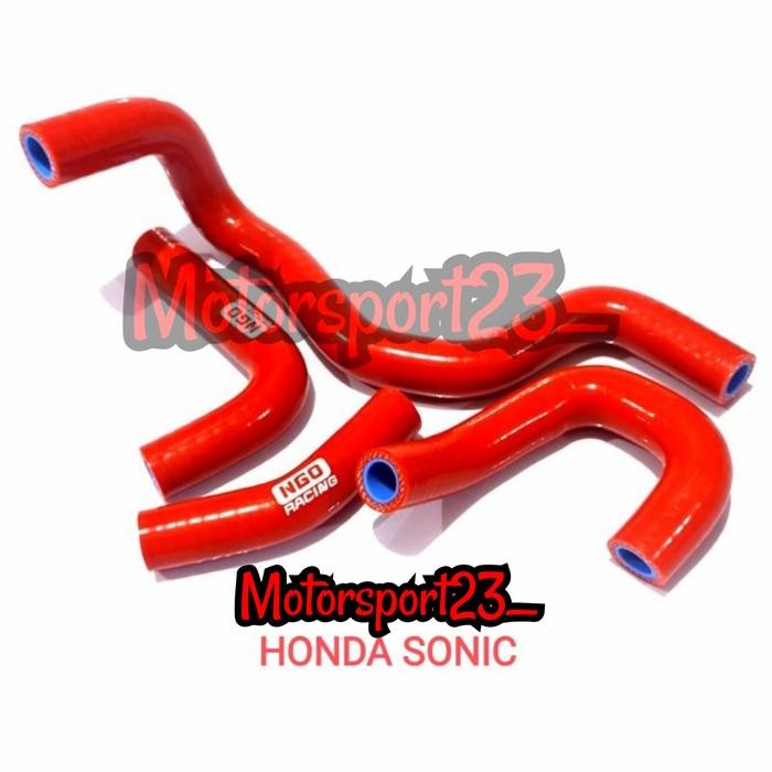 Selang Radiator variasi SONIC OLD selang radiator Orginal NGO - Merah