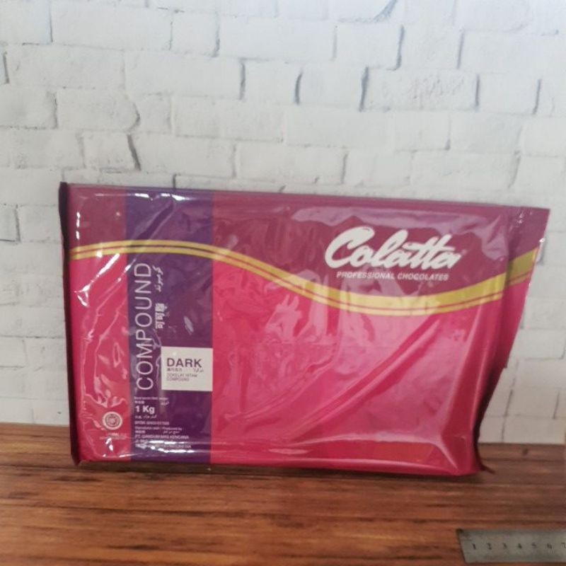 

Coklat Colatta Dark Compound 1kg
