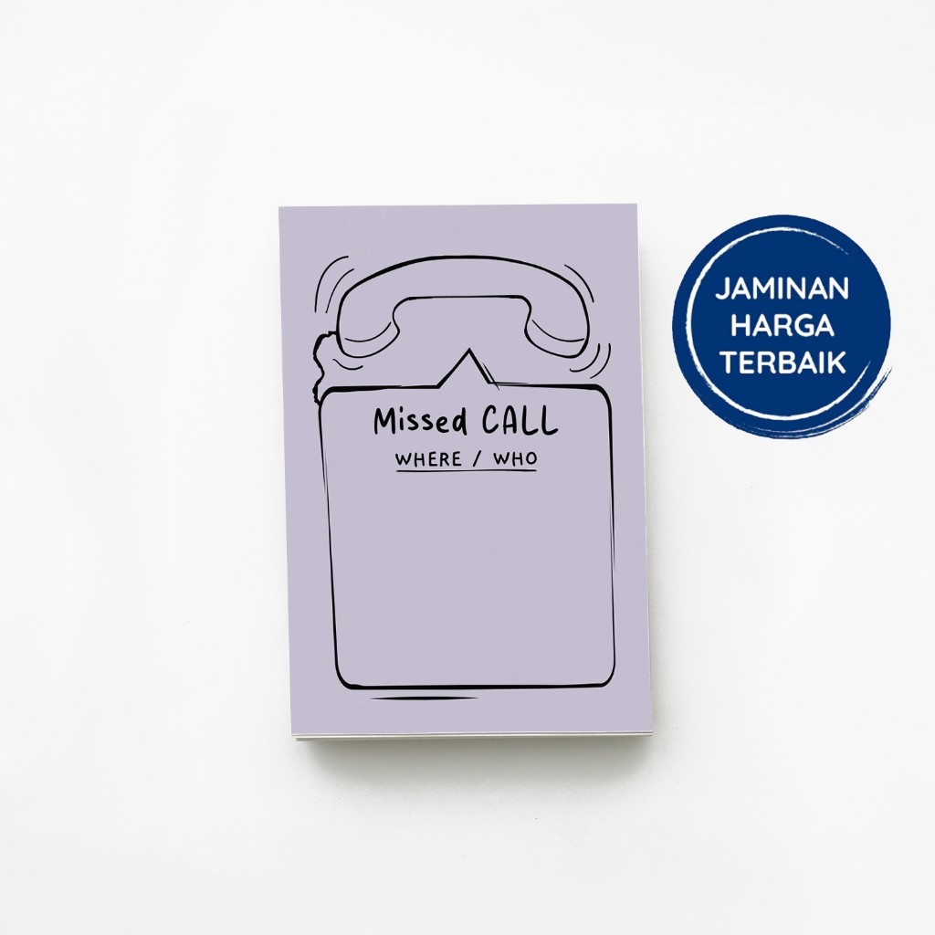 

bukuqu Memo A7 #Missed Call - Memopad note paper