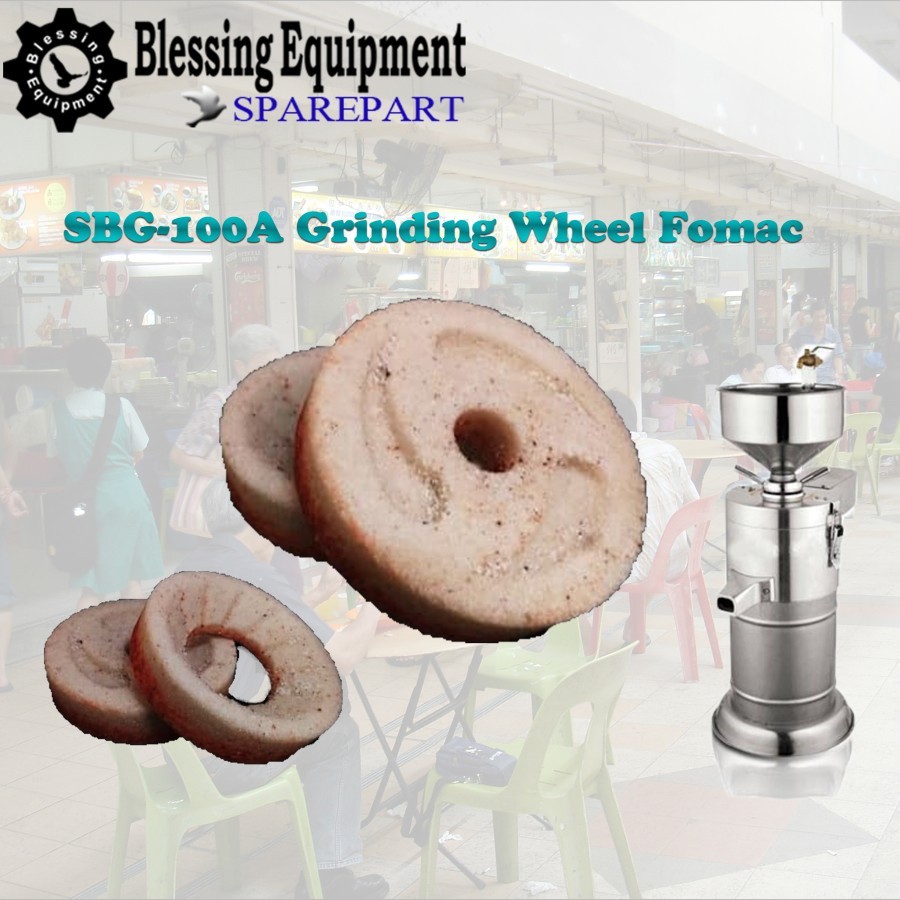 SBG-100A Sparepart Grinding Wheel Mesin Susu Soya Fomac
