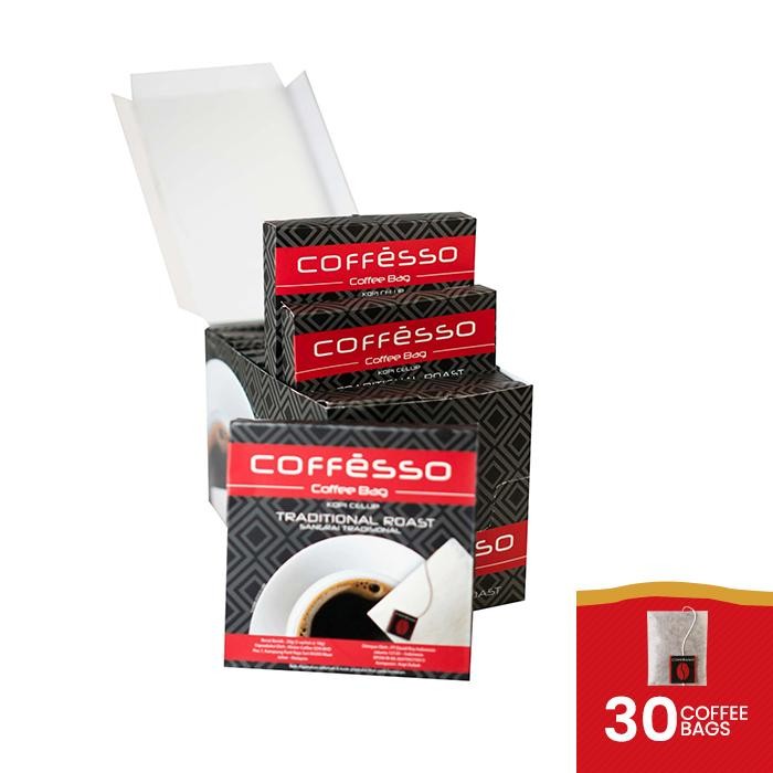 

Coffesso Coffee Bag 30sachet - Kopi Celup - 30s