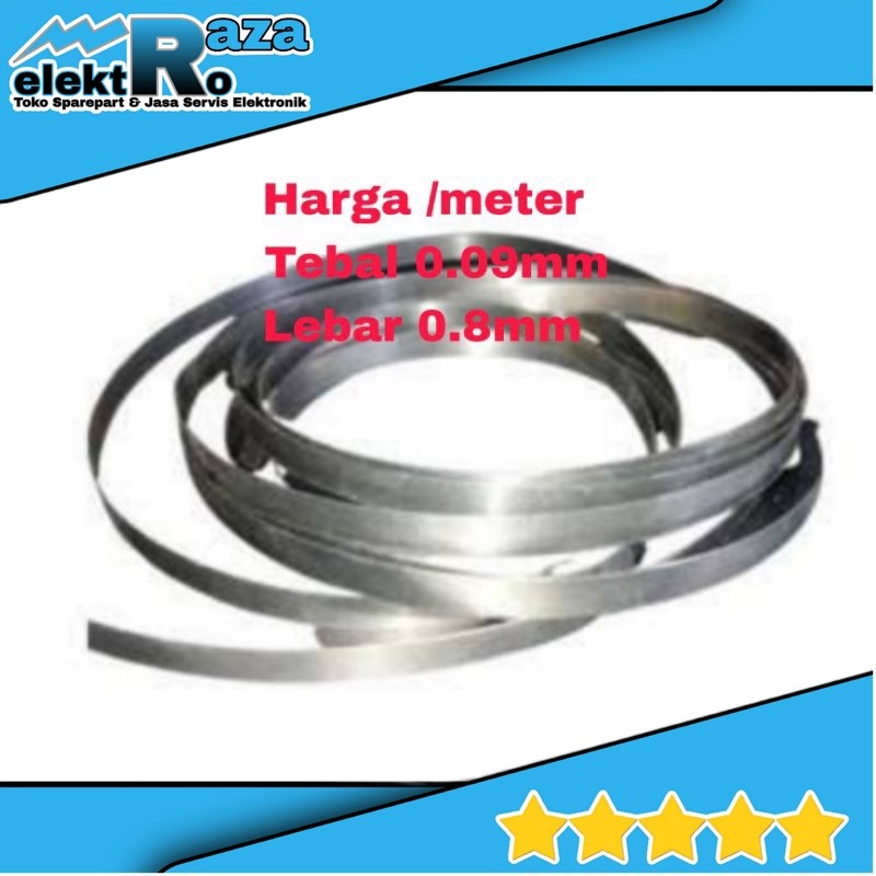 Nikelin Gepeng Nikelin Pipih Kawat Pemanas Harga PerMeter