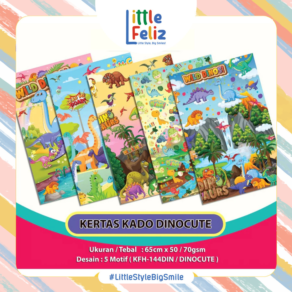 

[FELIZKIDS] [KK01] KERTAS KADO KHUSUS INSTANT / SAMEDAY UK 64 X 48CM
