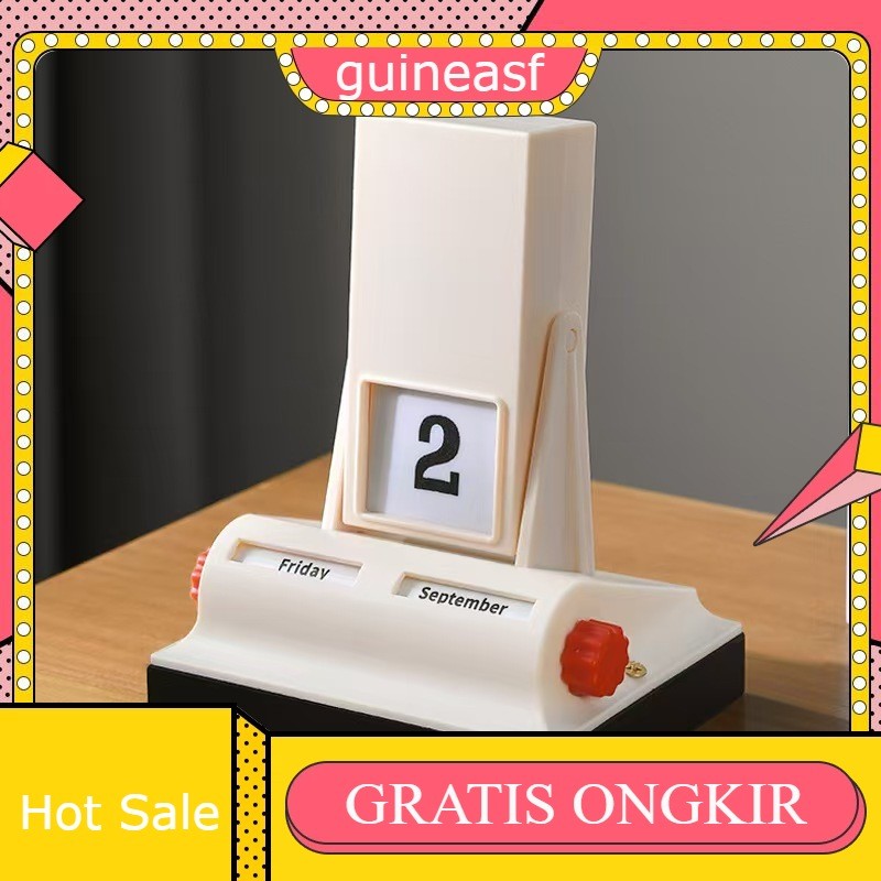 

Kalender Flip Retro Perpetual Calendar Kalender Abadi Kalender Meja Sepanjang Masa