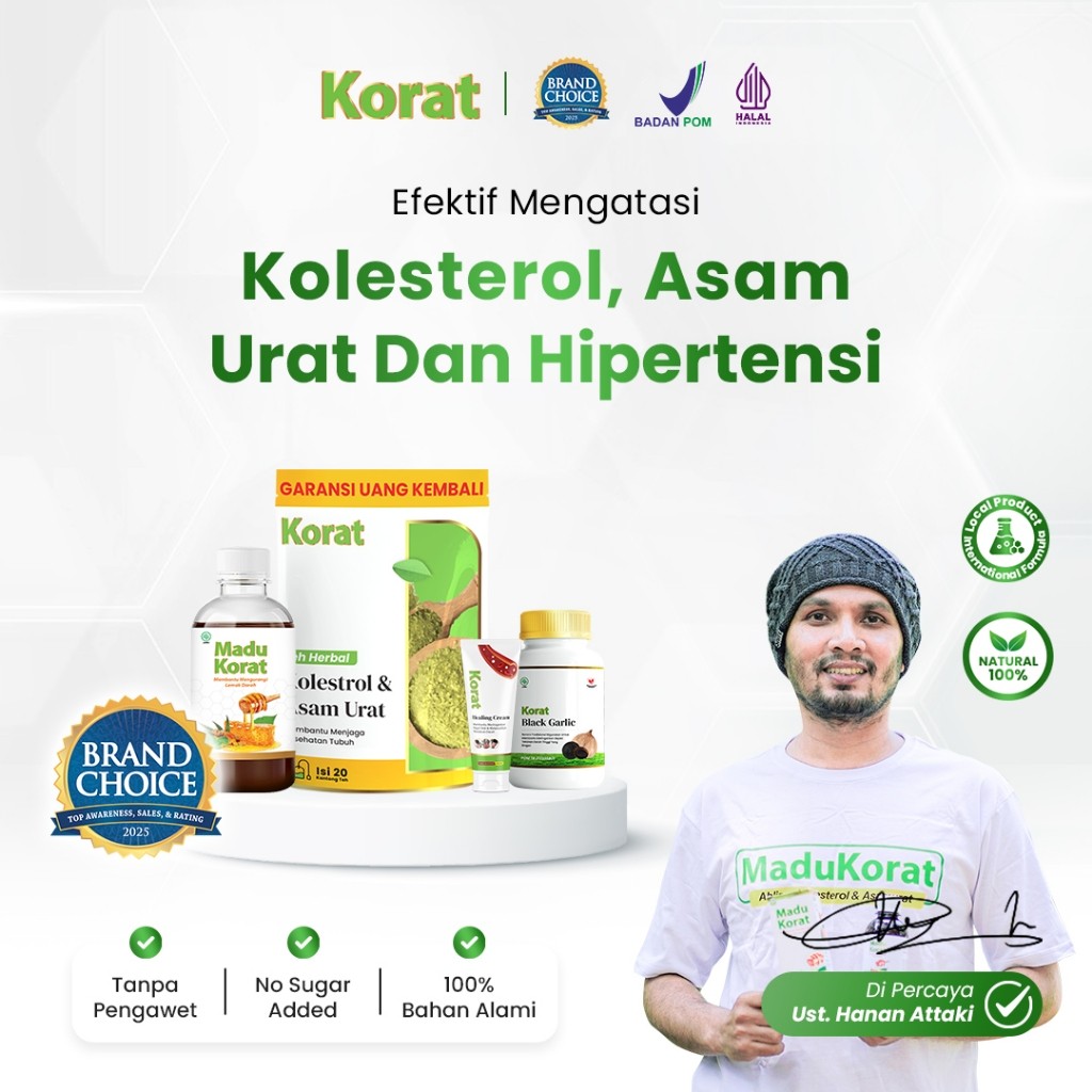 

Korat - 1 Botol Madu Korat | Madu Penyembuh Kolesterol Dan Asam Urat Madu Yang Menyembuhkan Dengan Alami Teh Korat Asli