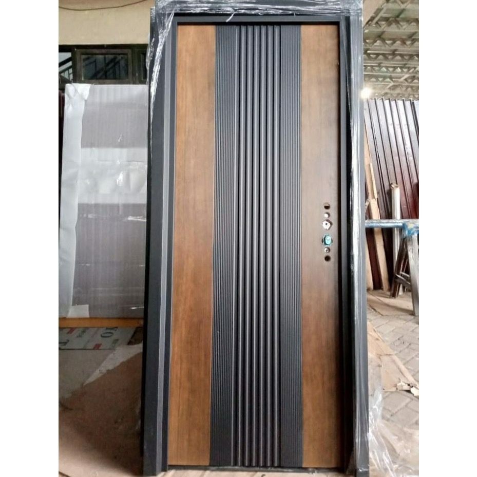 TB GANEZA - (LUXURY SINGLE PAN) Pintu Baja Single satu set Lengkap Berkualitas / Pintu Utama / Kamar