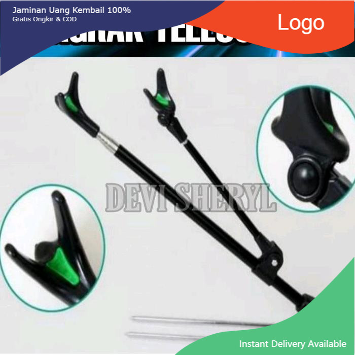 Jagrak Tegek Jagrak Pancing Multifungsi Bracket Joran Pancing Alat WA2