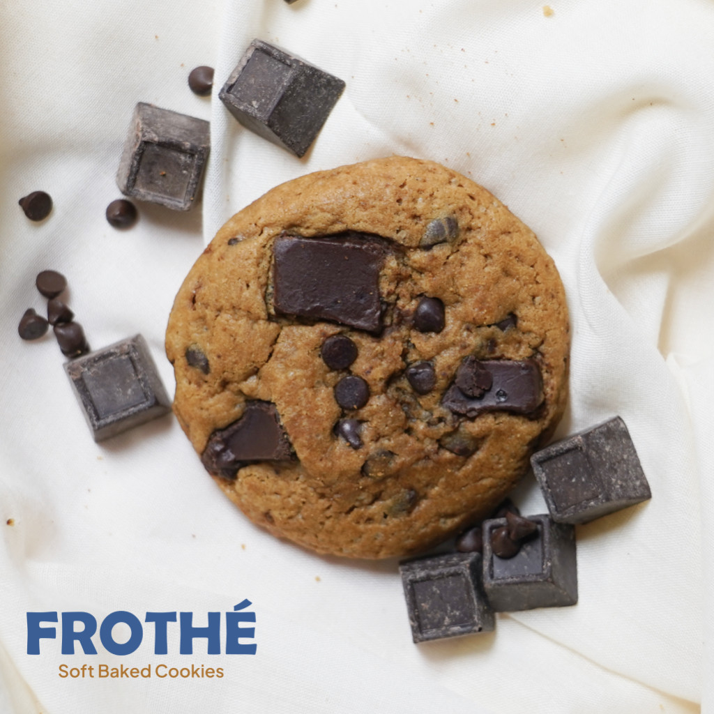 

[BACA DESC] Frothe Soft Baked Cookie aneka varian // Original, Redvelvet, Double Choco, Matcha // 55 gram x 6