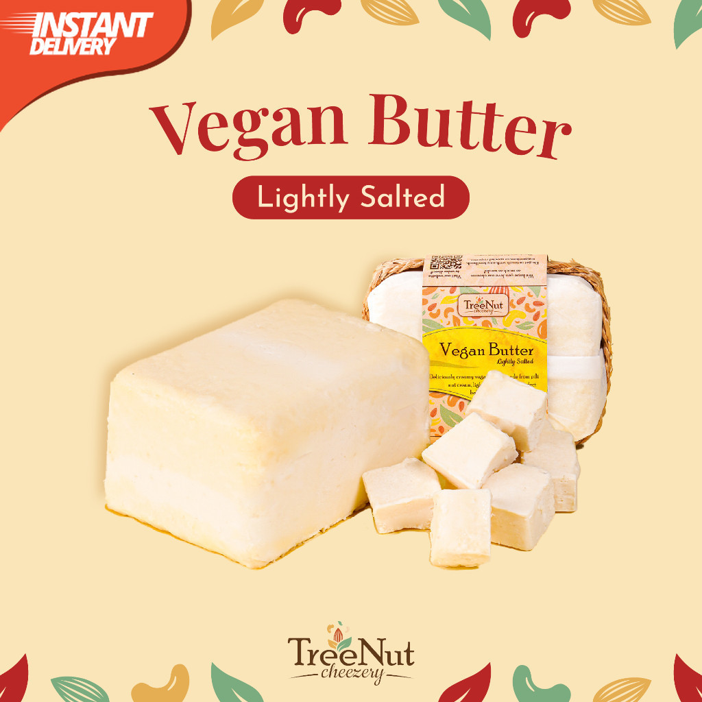 

Butter Vegan Lembut & Serbaguna Rasa Gurih Garam Laut Bali – Kirim Instan (Bali) | TreeNut Cheezery