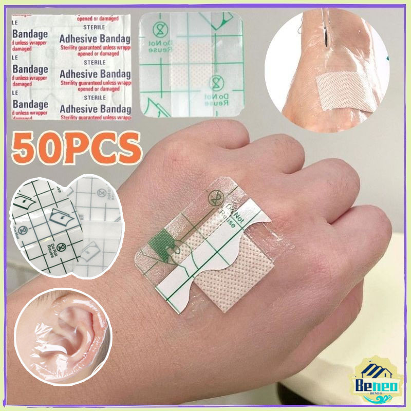 100PCS Dressing Roll Pita Medis /Plester Anti Air / Tranparent Film Dressing Roll / Anti Luka Pleste