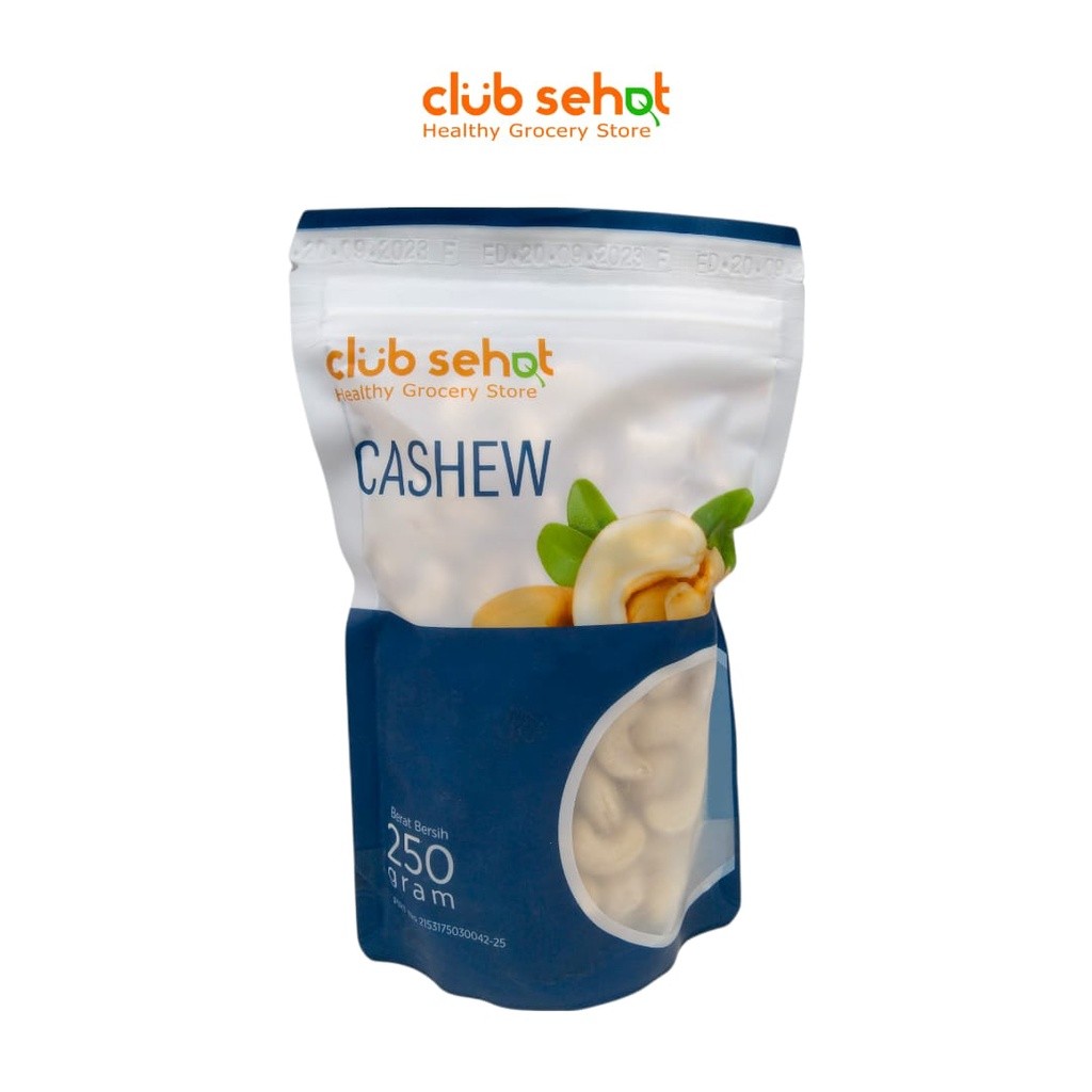

Club Sehat Kualitas Organik Cashew Nut 250gr