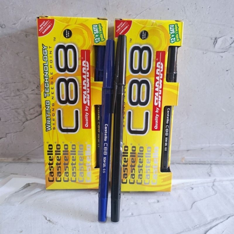 

(12 Lusin) Pen Standard Castello C88 Pergross NEW