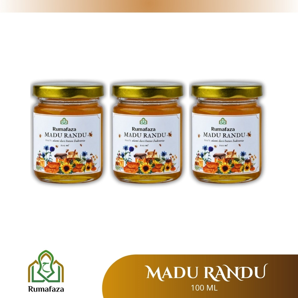

RUMAFAZA - Madu Randu - 100 mL (3 Pcs)