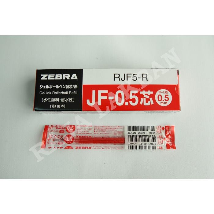 

Promo Isi Ulang Pulpen Refill Pulpen Zebra Sarasa JF 0.5 mm Hitam Biru Merah - PAK - Merah Terlaris