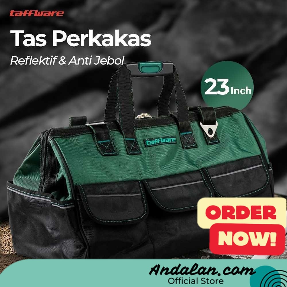 Taffware Tas Perkakas Storage Bag Waterproof Reflective Strips - A03369
