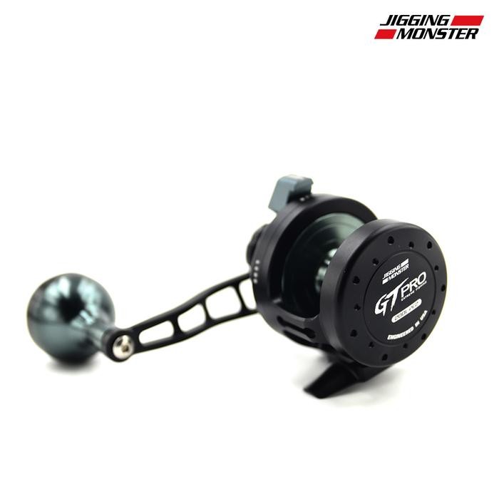 Jigging Monster Fishing Reel GT PRO 200-400 Extreme Fishing - BLACK, 200L