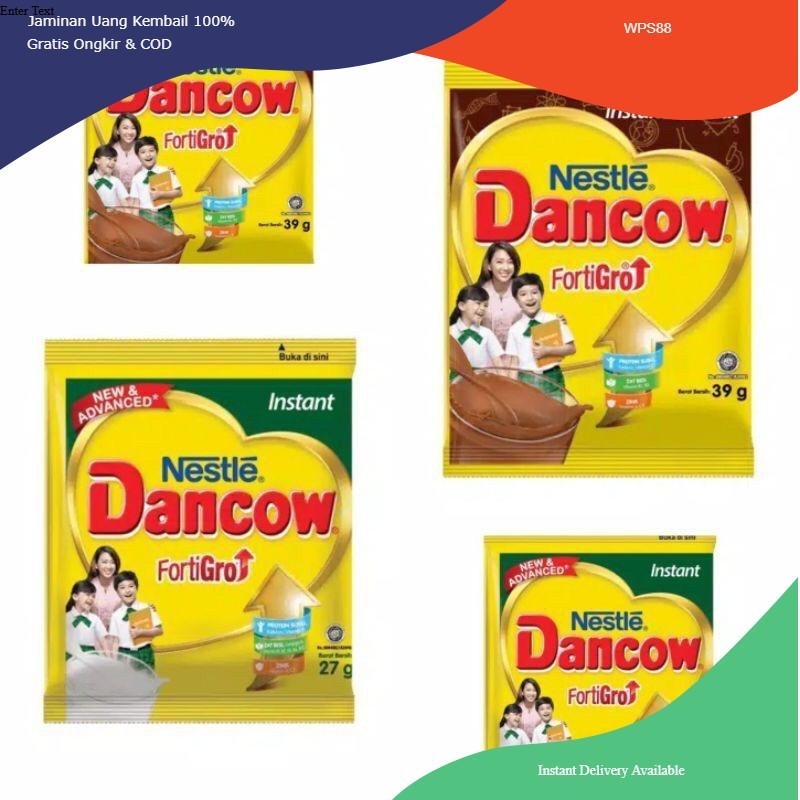 

DANCOW FORTIGRO COKLAT / DANCOW FORTIGRO INSTANT SACHET