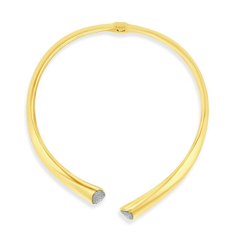 Kalung Choker Emas Bling -Bling Gold Choker Necklace