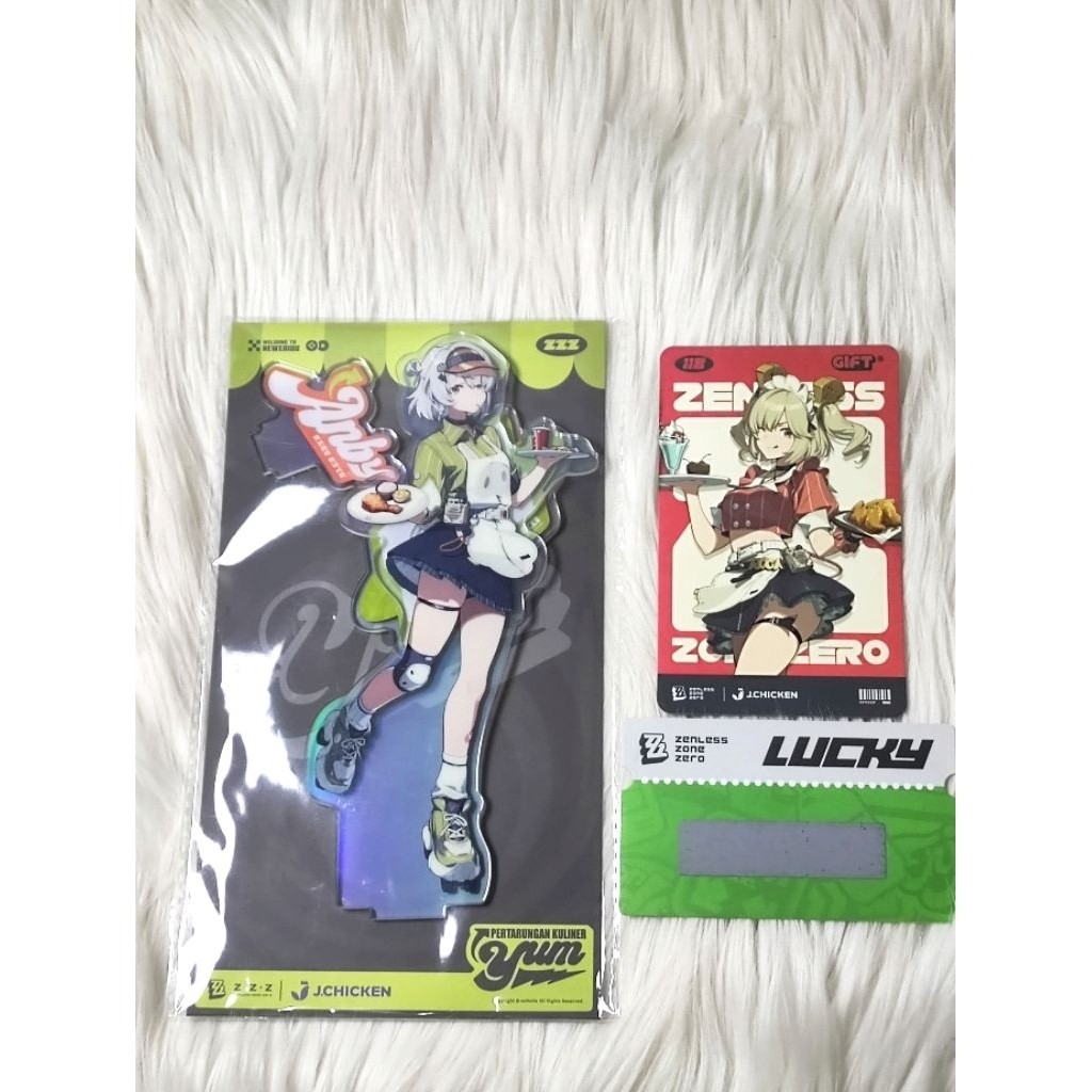 Zenless zone zero X J Chicken / Zzz / OPERATION YUM / Zenless zone zero Collab / Limited /Anby Colla