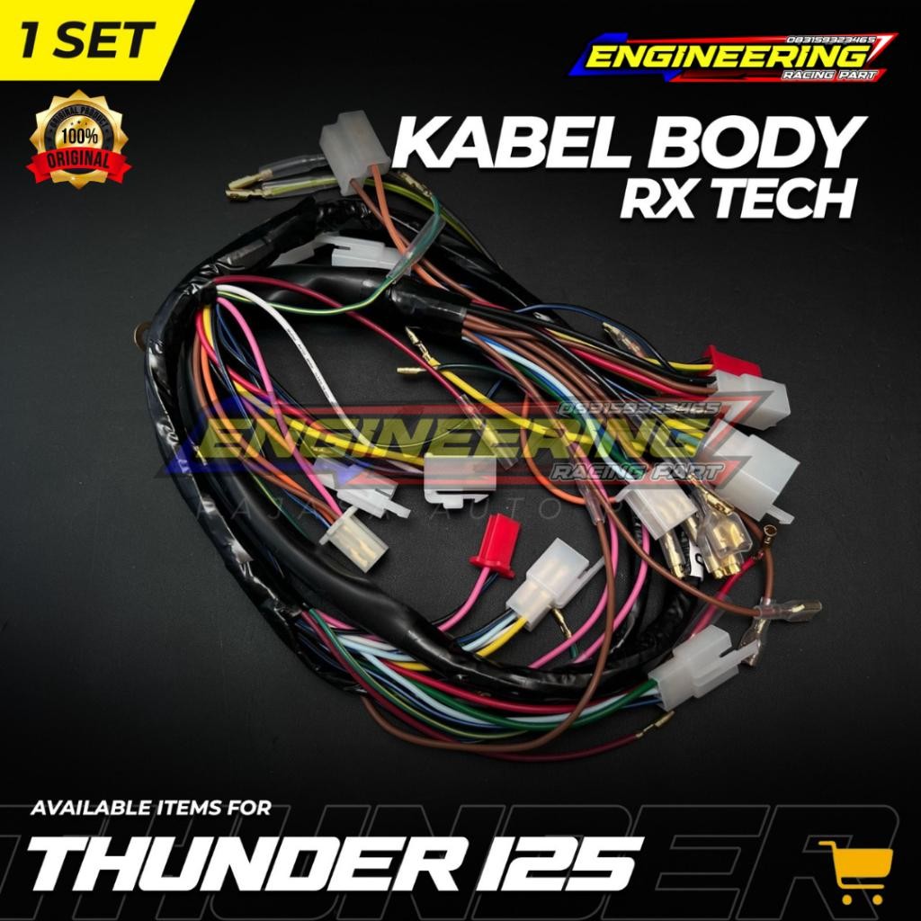 KABEL BODY THUNDER 125 DOUBLE STATER/KABEL BODY SUZUKI THUNDER 125 STATER ORIGINAL LOSTPACK