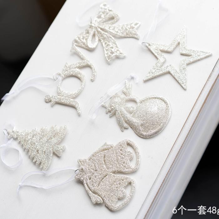 MUMPUNG PROMOGantungan Snowflake natal glitter /Gantungan Salju Natal /GantunganTERLARIS