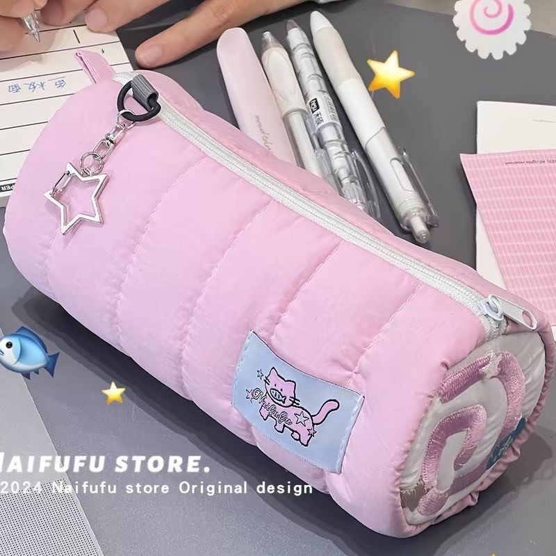 

Kotak Pensil Aesthetic Korean Style Tempat Pensil Tas Pencil Case Korea Penyimpanan Pencil Kapasitas Besar Tas Alat Tulis Pen Pouch Lucu Stationery Organizer