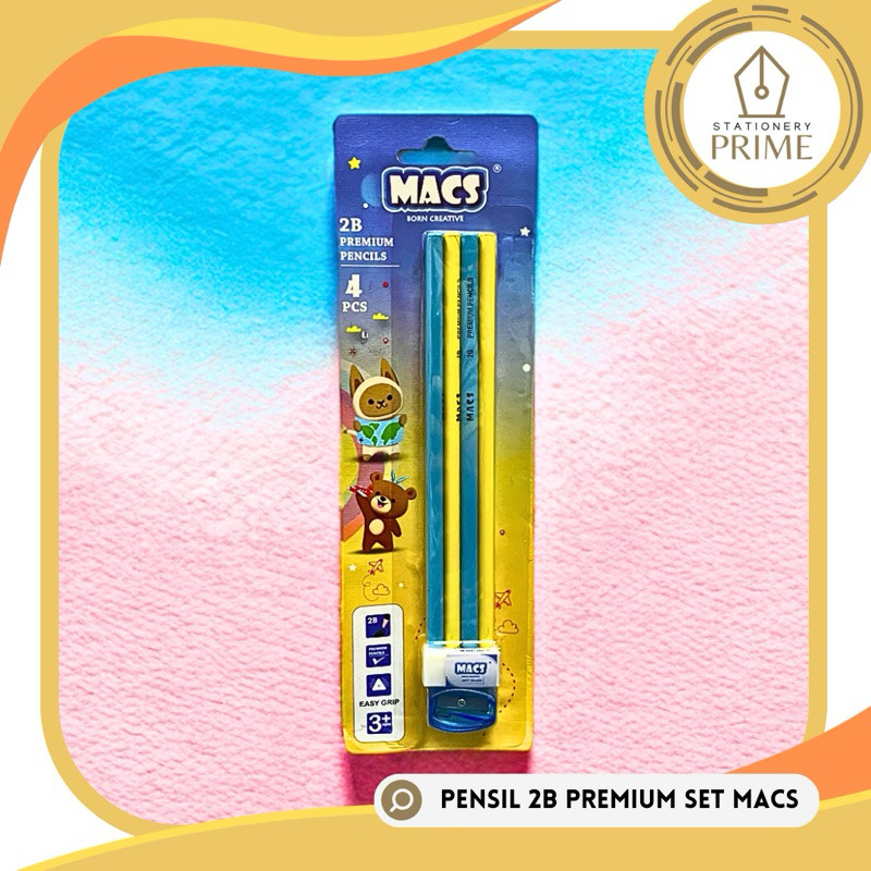 

Pencil 2B Set (isi 4) MACS