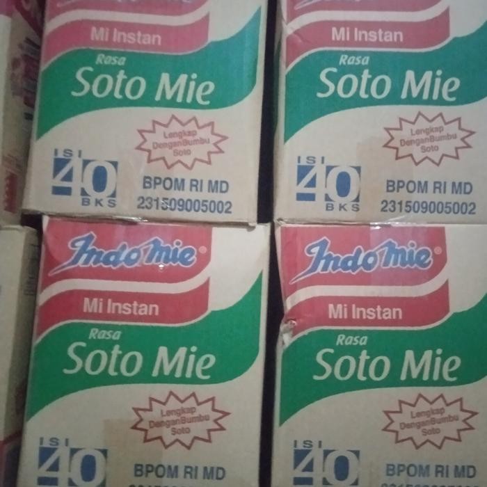 

Mumpung Murah indomie soto 1 dus