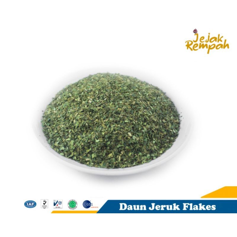 

Daun Jeruk Purut Flakes/Lime Leaves Flakes (Kering Oven) Premium
