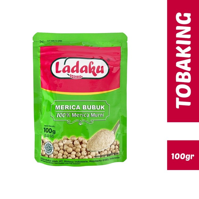 

Ladaku Merica Bubuk Murni 100gr Lada Bubuk Mrica