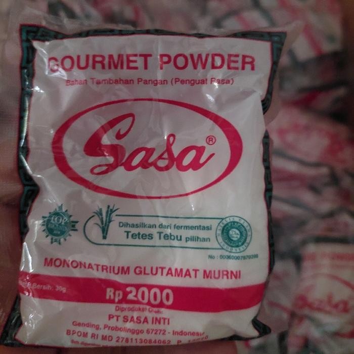 

[ 1 pack isi 20pcs ] SASA Gourmet Powder 2000an uk. 30gr Baking Food Bahan - Sasa 2000an, 1 pack isi 20pcs