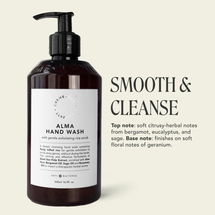 CREME AND TONIC ALL VARIAN : Hand Wash / Body Wash / Body Lotion / Shampoo - Alma Handwash