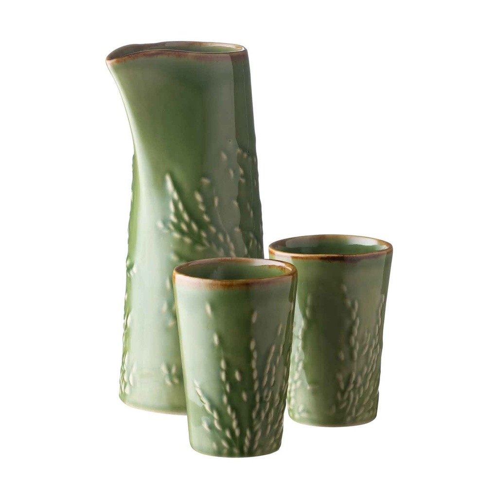

Padi Water Jug Set / Peralatan Minum Jenggala