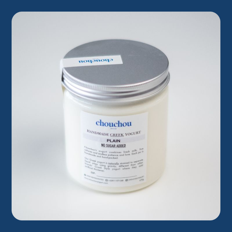 

ChouChou Greek Yogurt Plain (475 grams)