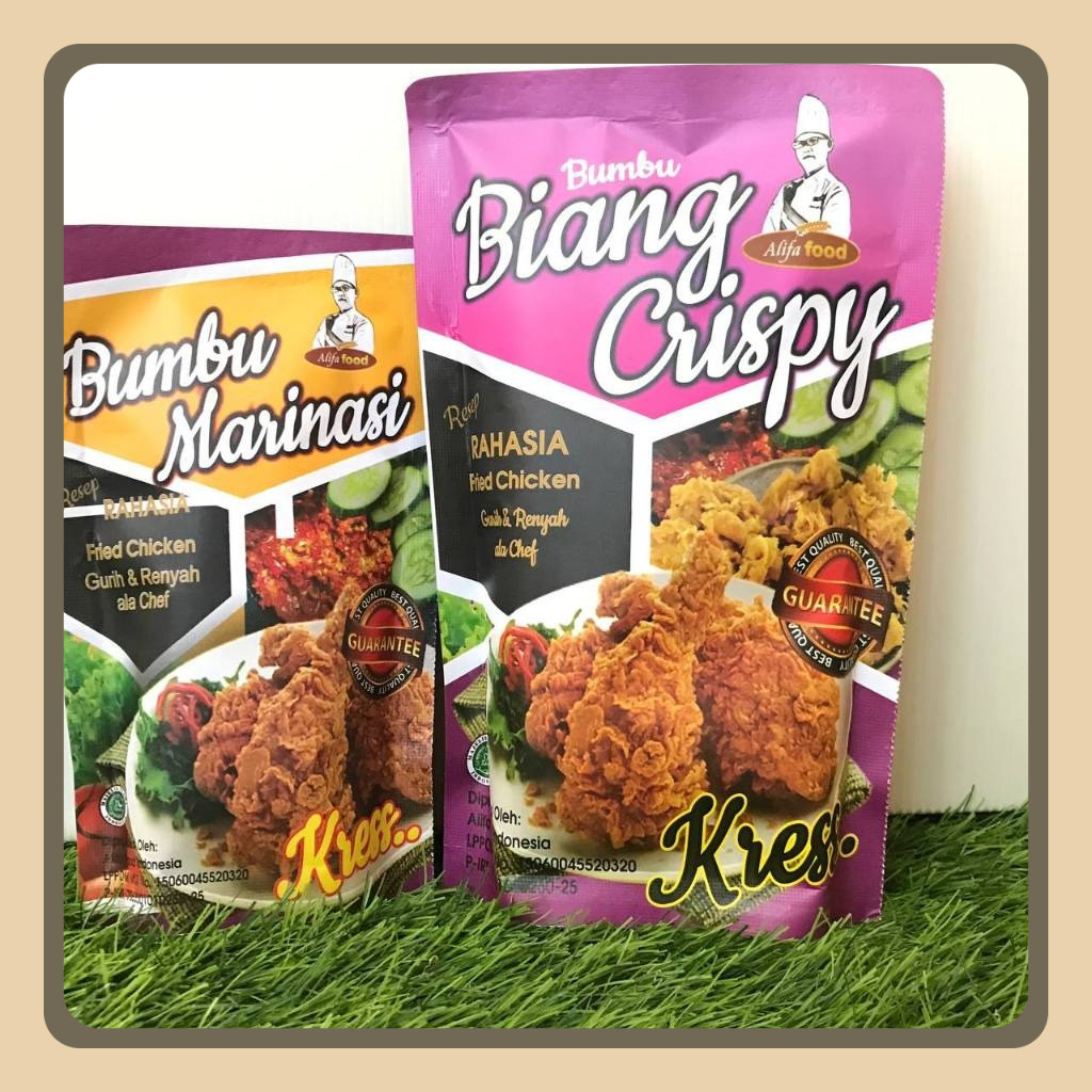 

Bumbu Biang Marinasi Tepung Crispy 1000gr
