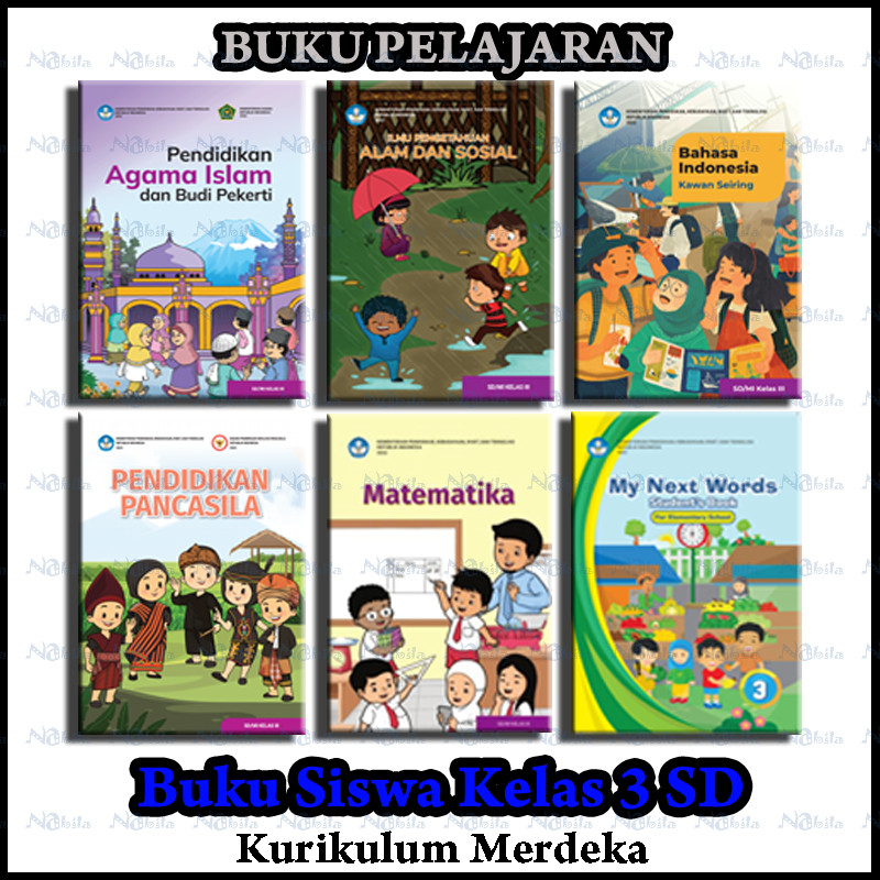 Buku Paket Kelas 3 SD Kurikulum Merdeka
