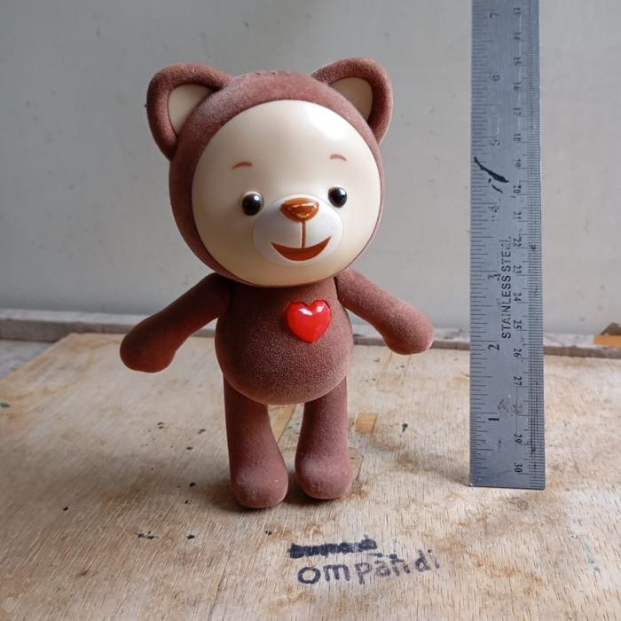 EO99 figure kartun rainbow Ruby Teddy bear